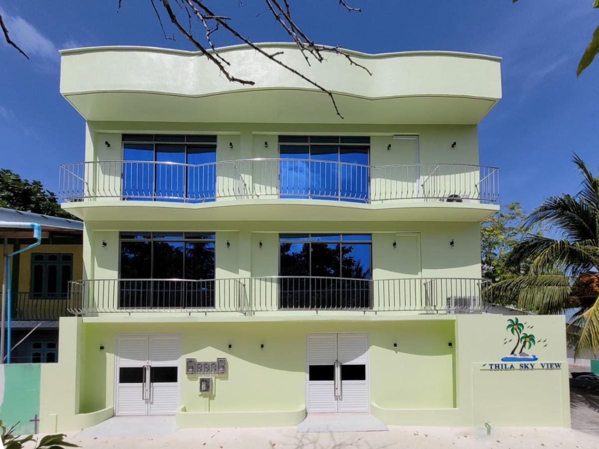 Thila Sky View - Guest House Thoddoo-Atoll Exterior foto